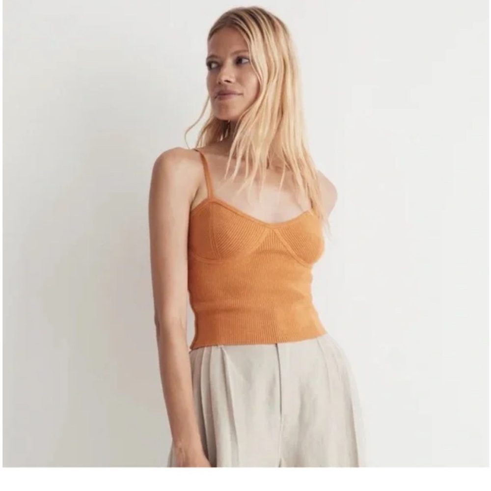 Madewell Women's Burnt Orange Cami Top